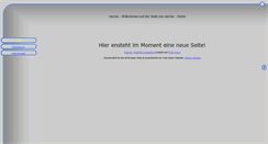 Desktop Screenshot of necher.de